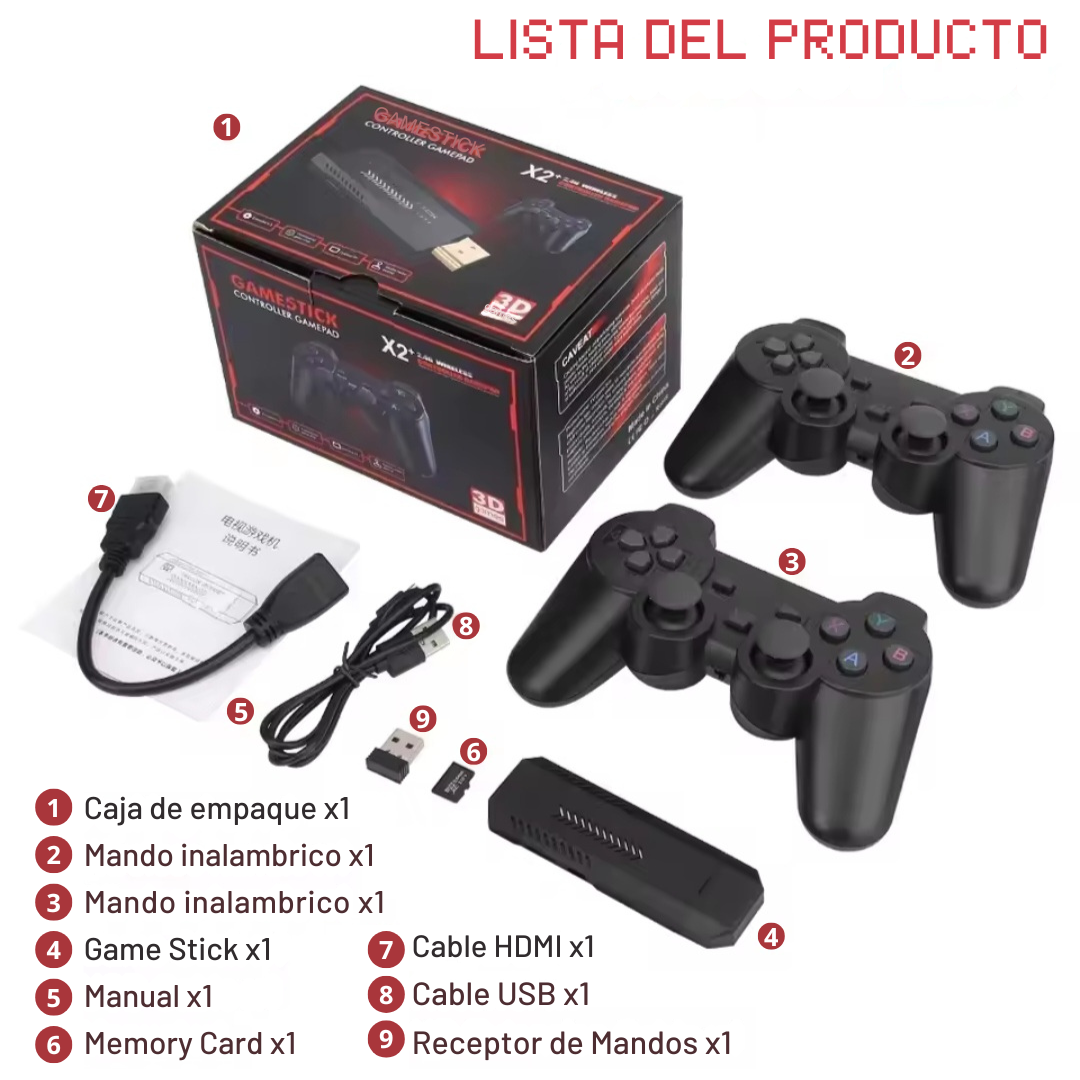 Consola Retro X2 Plus