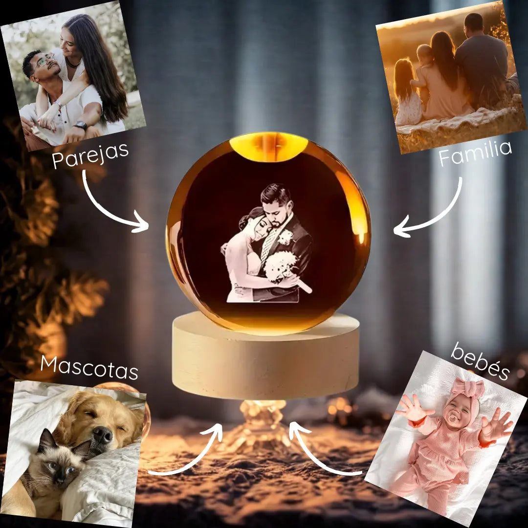Esfera de Luz Personalizada
